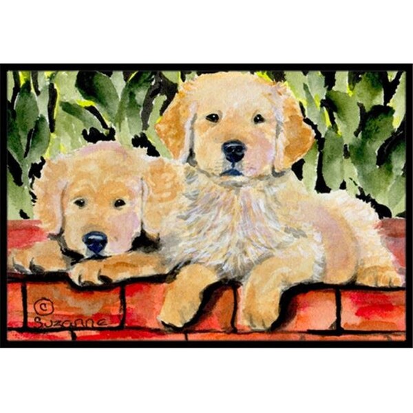 Carolines Treasures Carolines Treasures SS8908JMAT 24 x 36 in. Golden Retriever Doormat SS8908JMAT - main